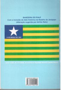 Geografia e História do Piauí para estudantes, de Adrião Neto, contracapa 001
