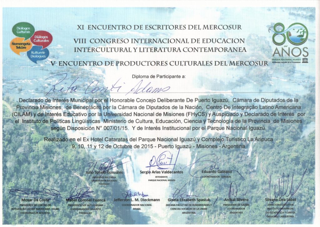 Certificado de Participante Rita 20151021_20420845